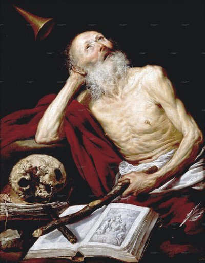 San Jerónimo von Antonio de Pereda